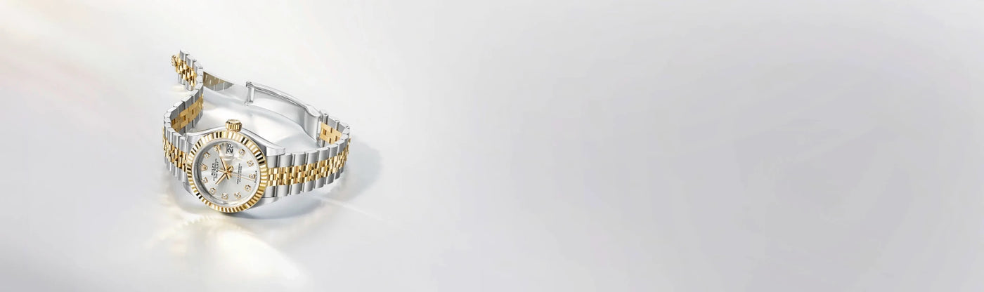 rolex lady-datejust watches - henne jewelers