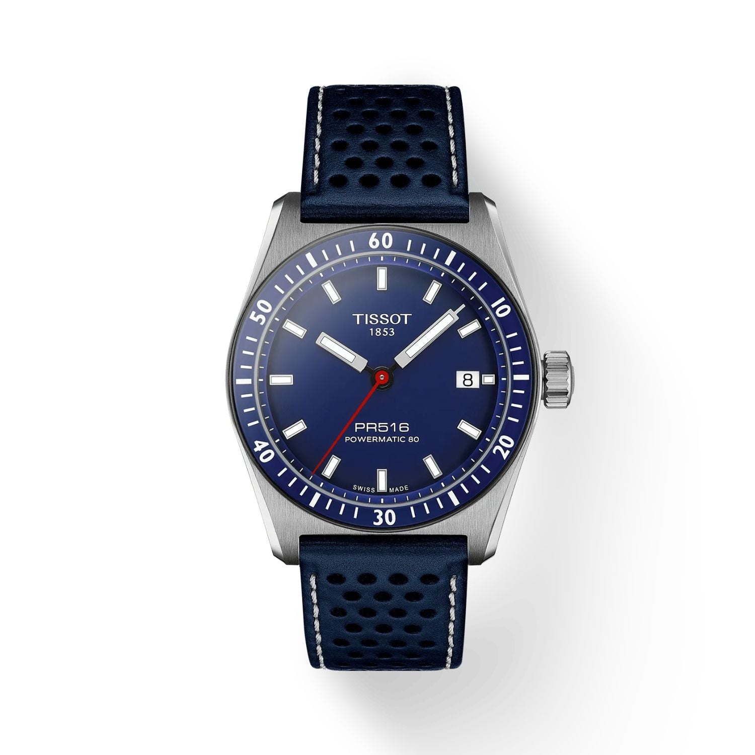 Tissot blue dial watch sale