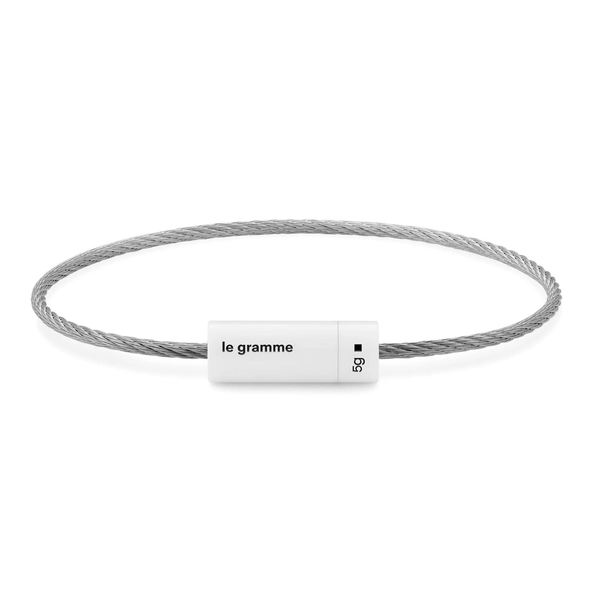 END／The gradient standard bracelet Men's Z Link Brushed Finish Bracelet | Ruby & Oscar