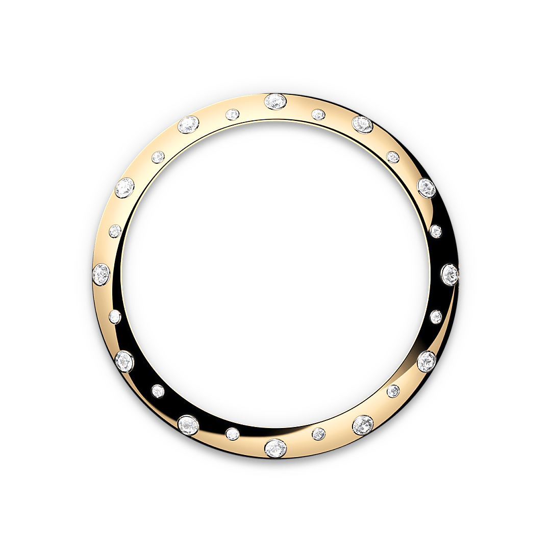 Rolex Datejust 31 Oyster, 31 mm, Oystersteel, yellow gold and diamonds M278343RBR-0016
