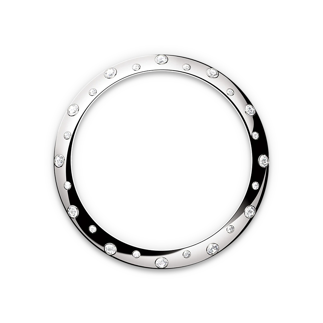 Rolex Datejust 31 Oyster, 31 mm, Oystersteel, white gold and diamonds M278344RBR-0021