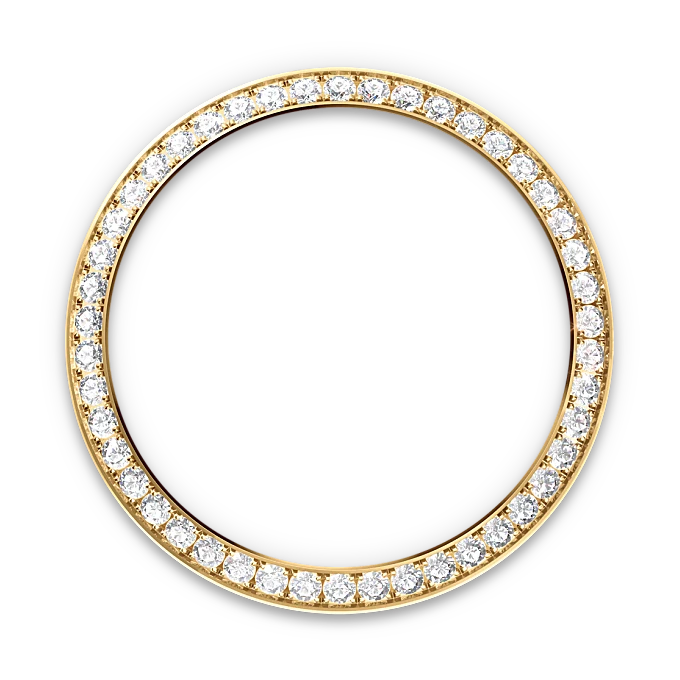 Rolex Datejust 31 Oyster, 31 mm, yellow gold and diamonds M278288RBR-0041