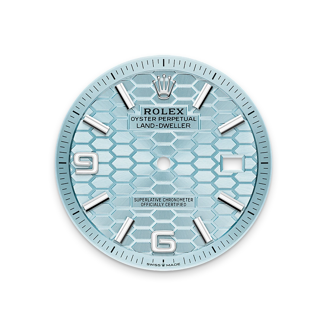 Rolex Land-Dweller 40 Oyster, 40 mm, platinum M127336-0001