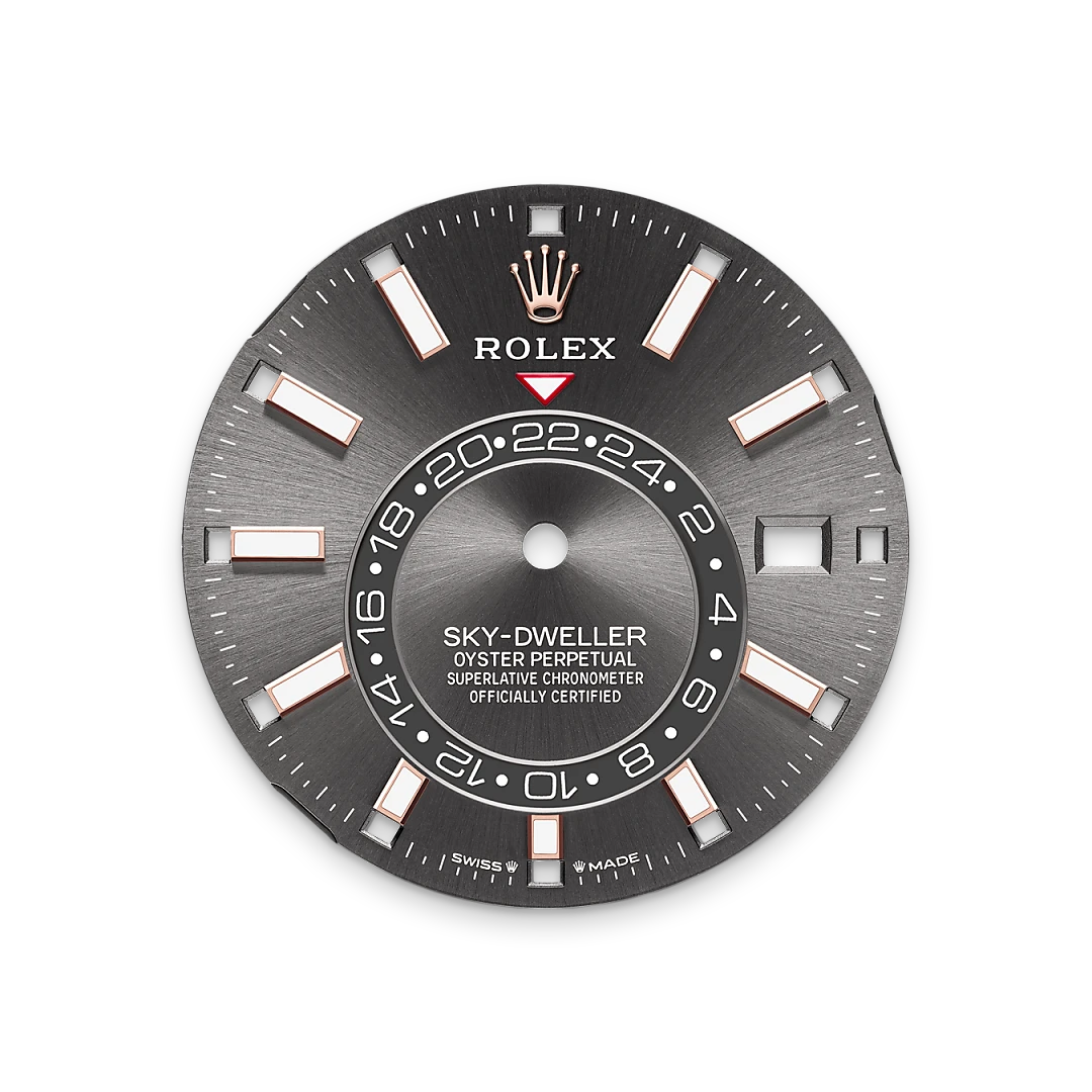 Rolex Sky-Dweller Oyster, 42 mm, Everose gold M336935-0008