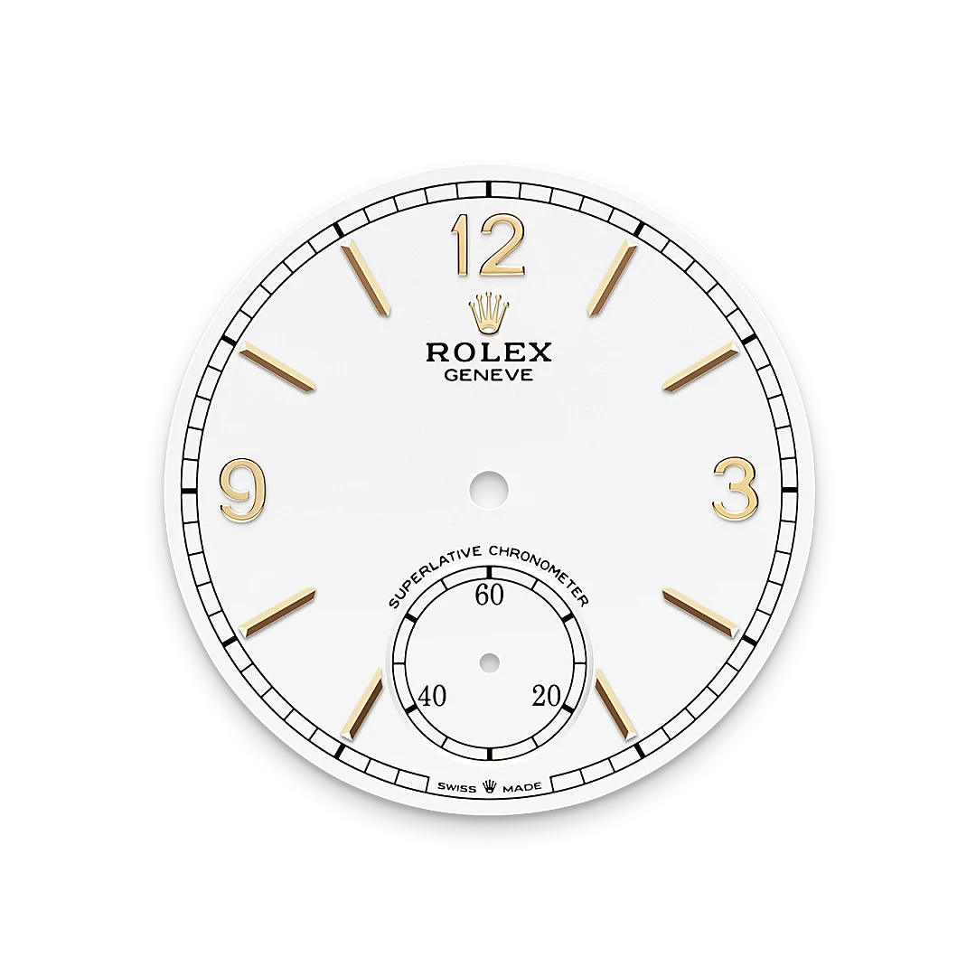 Rolex 1908 39 mm, 18 kt yellow gold, polished finish M52508-0008