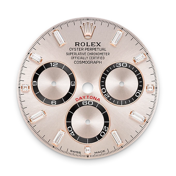 Rolex Cosmograph Daytona Oyster, 40 mm, Everose gold and diamonds M126535TBR-0002