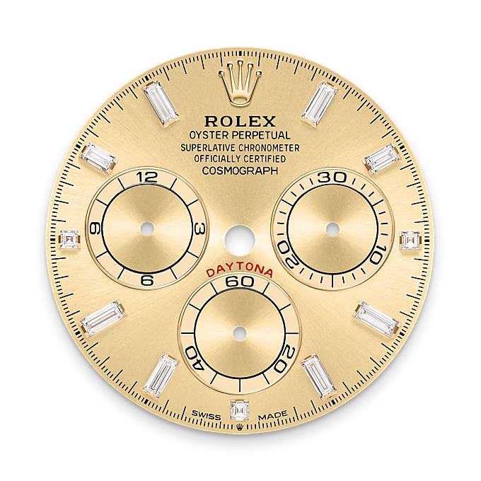 Rolex Cosmograph Daytona Oyster, 40 mm, yellow gold and diamonds M126598TBR-0001