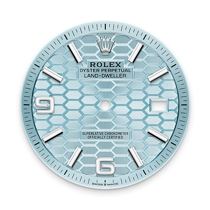 Rolex Land-Dweller 40 Oyster, 40 mm, platinum M127336-0001