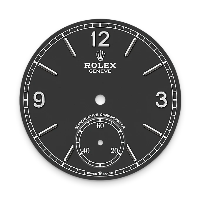 Rolex 1908 39 mm, 18 kt white gold, polished finish M52509-0002