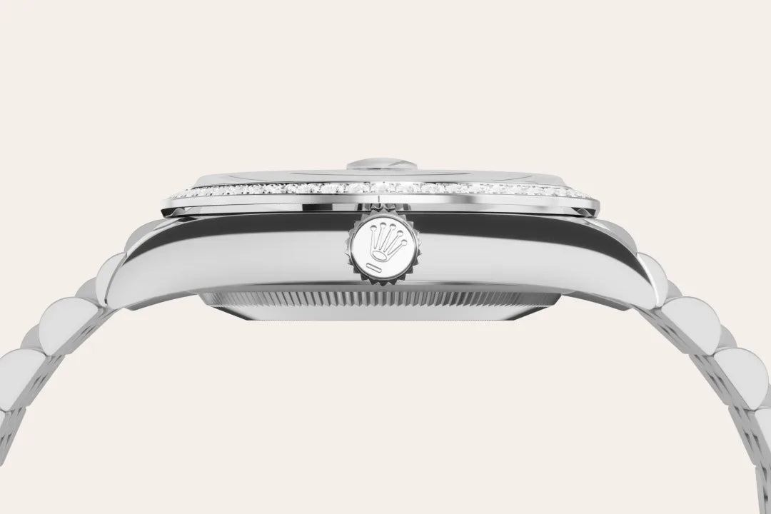 Rolex Datejust 36 Oyster, 36 mm, Oystersteel, white gold and diamonds M126284RBR-0011