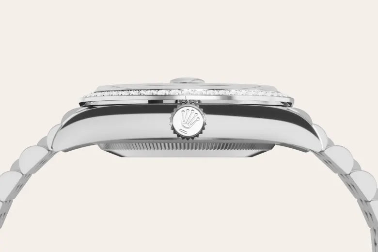 Rolex Datejust 36 Oyster, 36 mm, Oystersteel, white gold and diamonds M126284RBR-0011