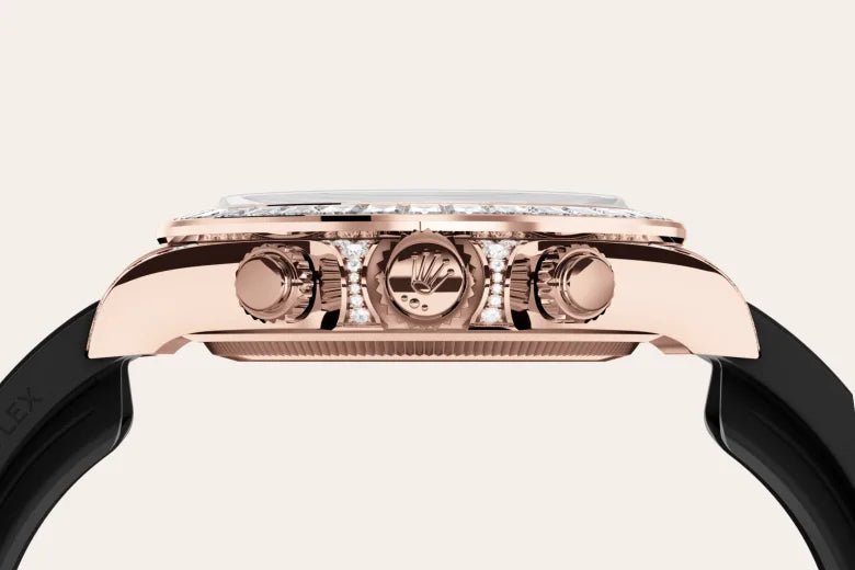 Rolex Cosmograph Daytona Oyster, 40 mm, Everose gold and diamonds M126535TBR-0002