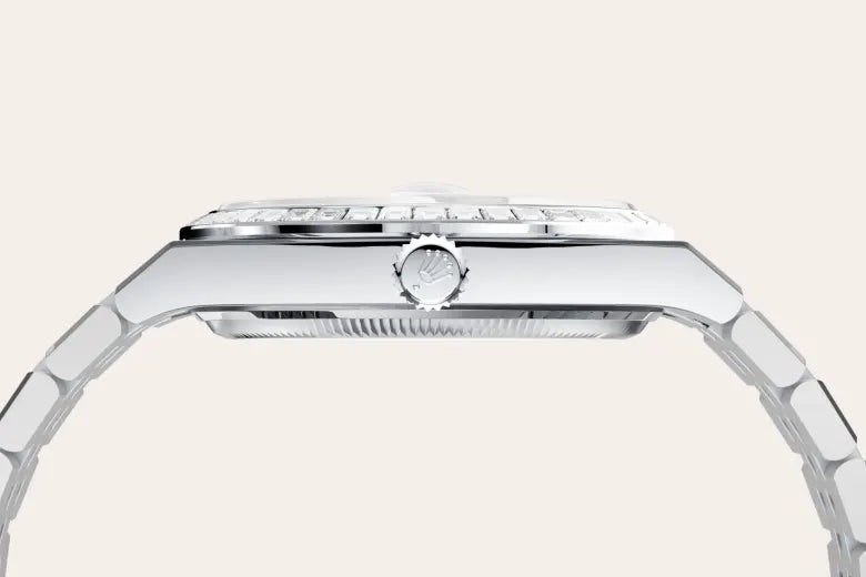 Rolex Land-Dweller 36 Oyster, 36 mm, platinum and diamonds M127286TBR-0001
