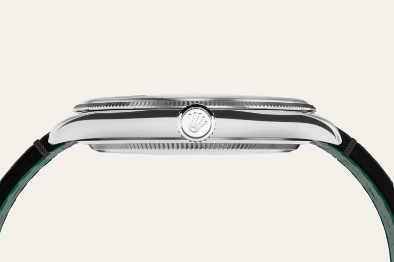 Rolex 1908 39 mm, 18 kt white gold, polished finish M52509-0002