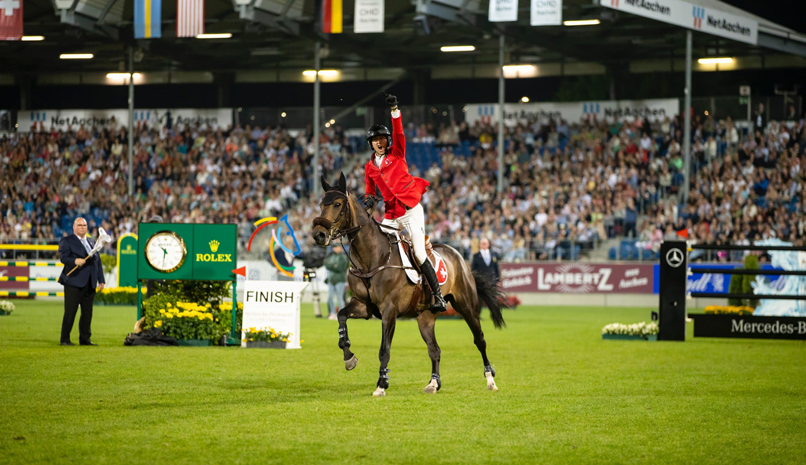 rolex grand slam of show jumping - henne jewelers