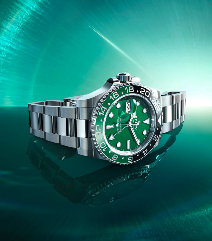 rolex gmt-master ii watches - henne jewelers