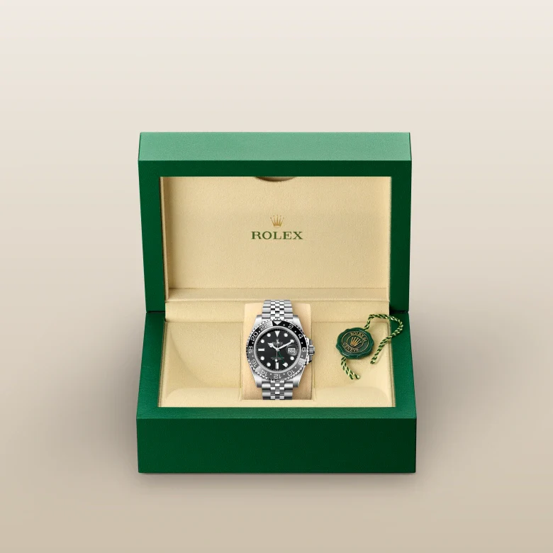 Rolex  GMT-Master II Oyster, 40 mm, Oystersteel M126710GRNR-0003