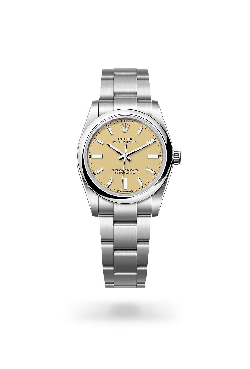 Rolex Oyster Perpetual 34 Oyster, 34 mm, Oystersteel M124200-0007