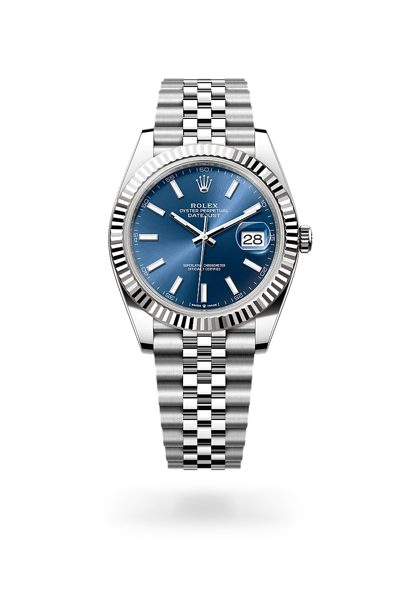 Rolex Datejust 41 Oyster, 41 mm, Oystersteel and white gold M126334-0002