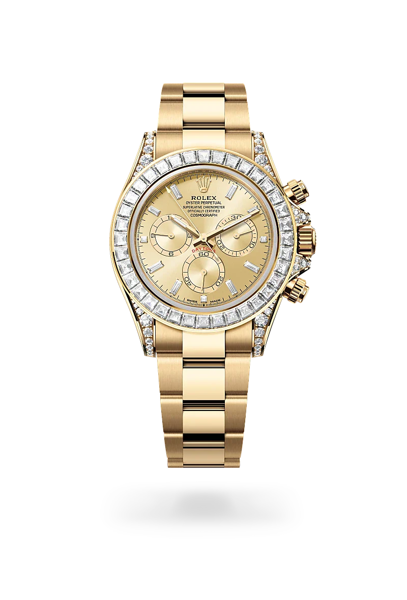 Rolex Cosmograph Daytona Oyster, 40 mm, yellow gold and diamonds M126598TBR-0001