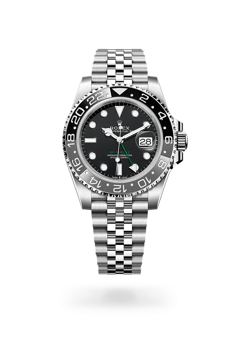 Rolex GMT-Master II Oyster, 40 mm, Oystersteel M126710GRNR-0003