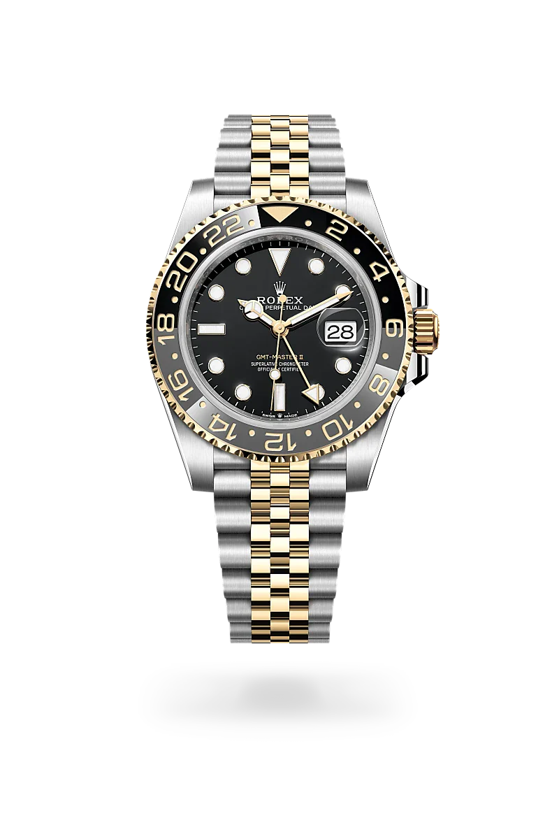 Rolex GMT-Master II Oyster, 40 mm, Oystersteel and yellow gold M126713GRNR-0001