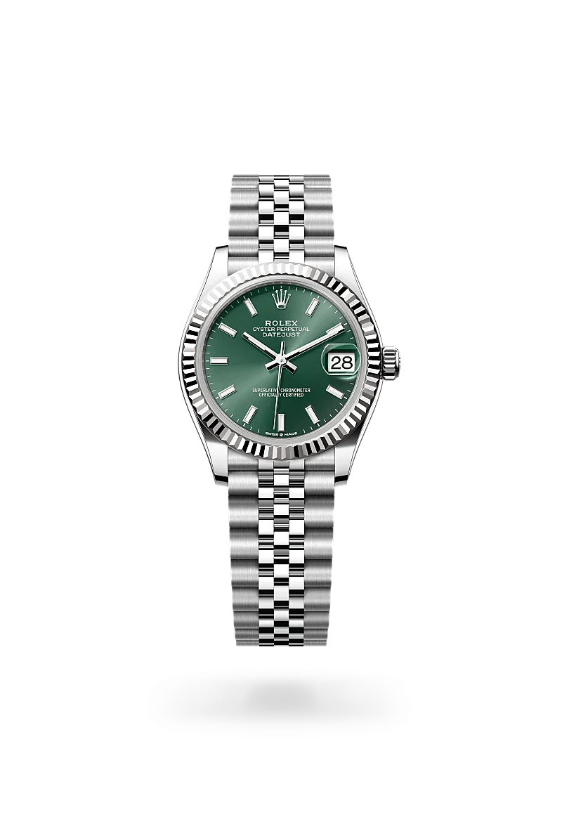 Rolex Datejust 31 Oyster, 31 mm, Oystersteel and white gold M278274-0018