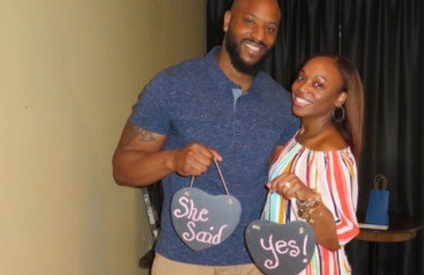 Henne Engagement Ring Couple Kellen & Taiya Celebrate Their Engagement