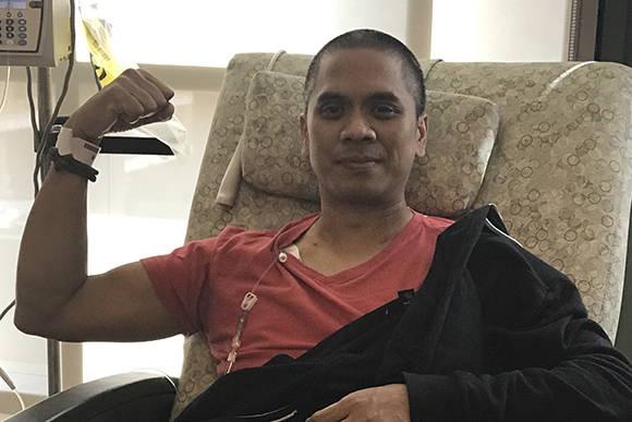 Henne Watch Customer Mark Staying Resilient During Treatment for Hodgkin Lymphoma