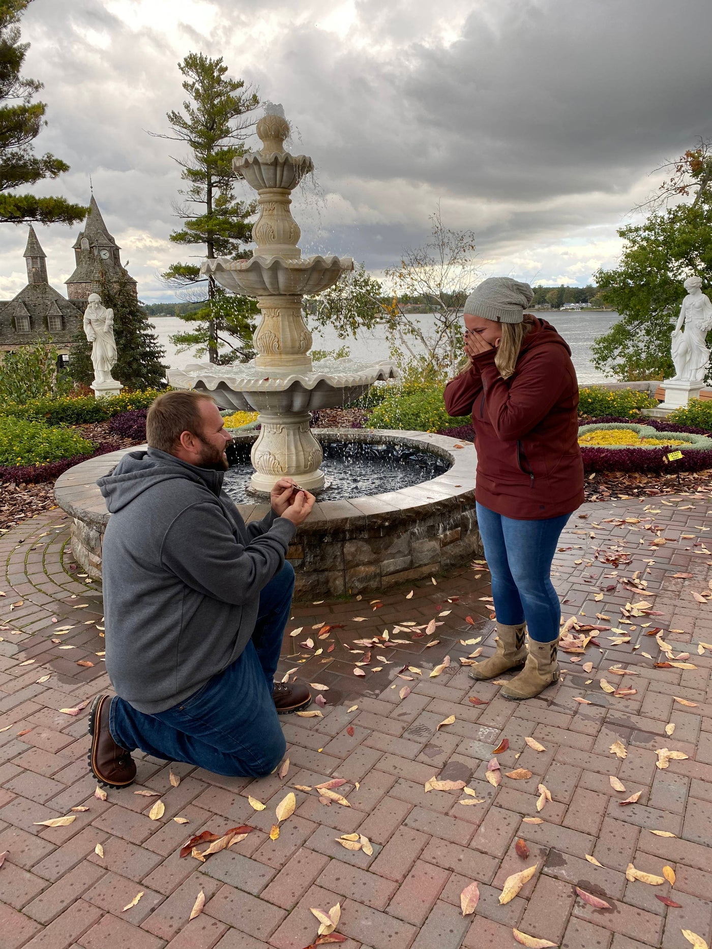 Tommy Proposes to Lacy with an Engagement Ring from Henne Jewelers
