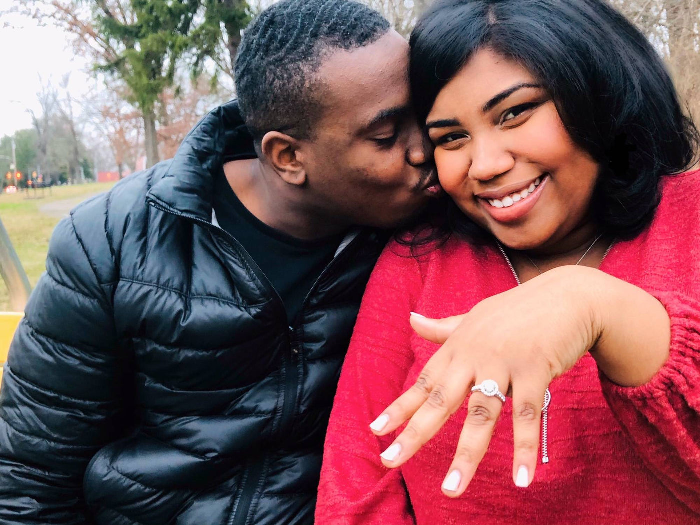 Kiya Shows Off Her Diamond Engagement Ring from Henne Jewelers