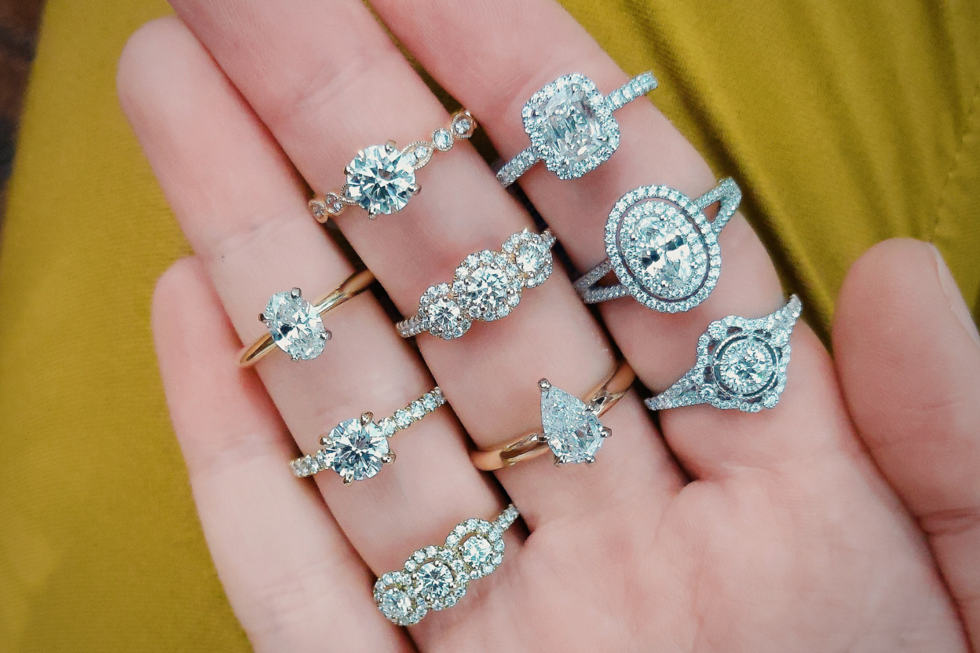 Engagement Rings Under $6500