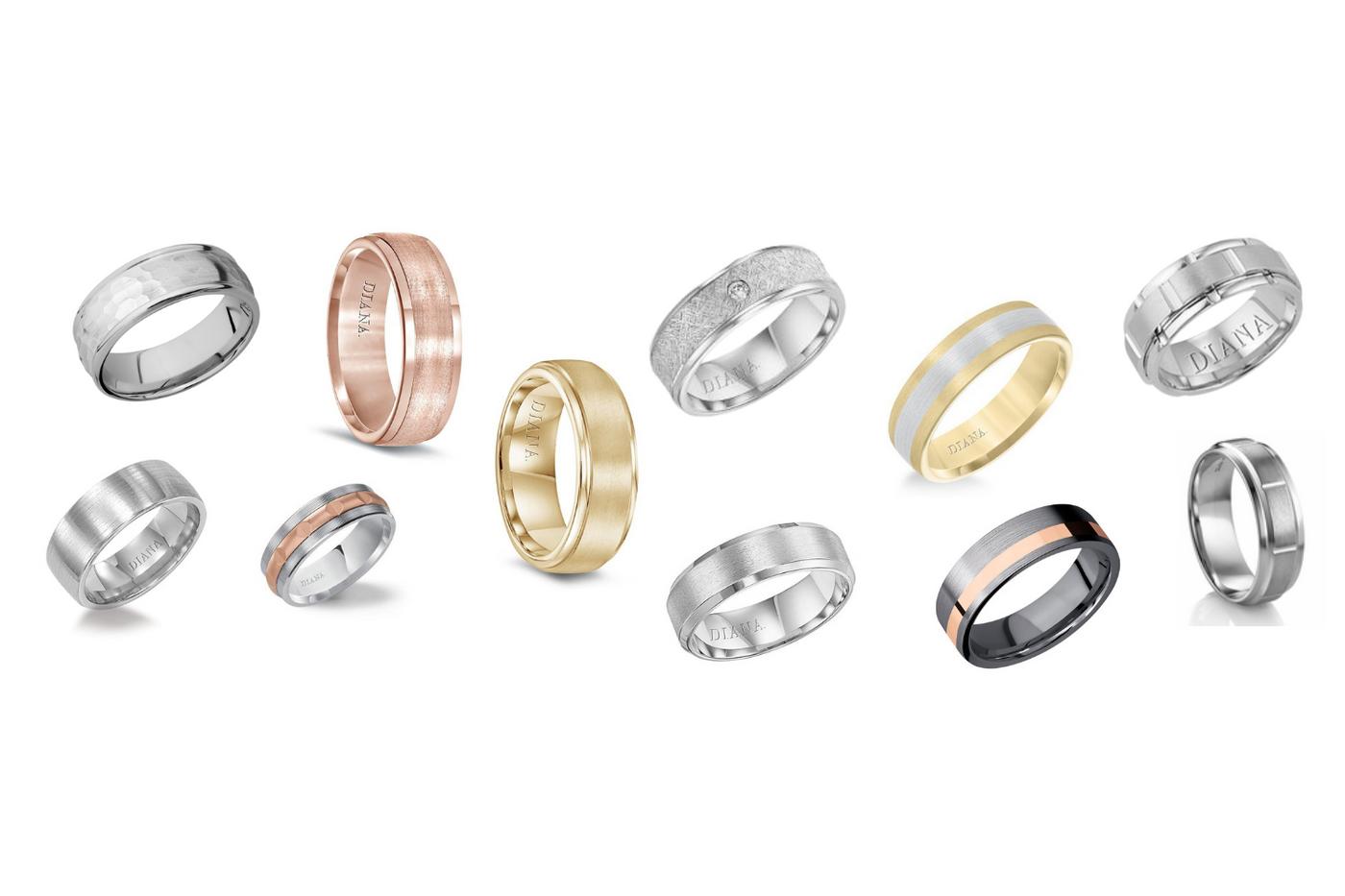 men's wedding band selection