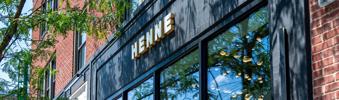 Henne store web banner
