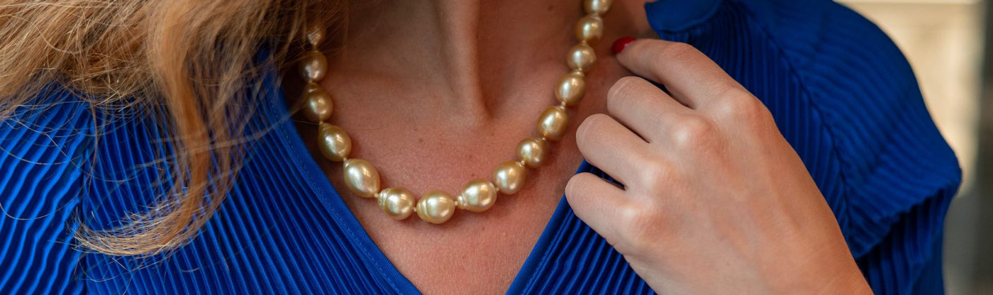 yellow gold necklaces available at Henne Jewelers