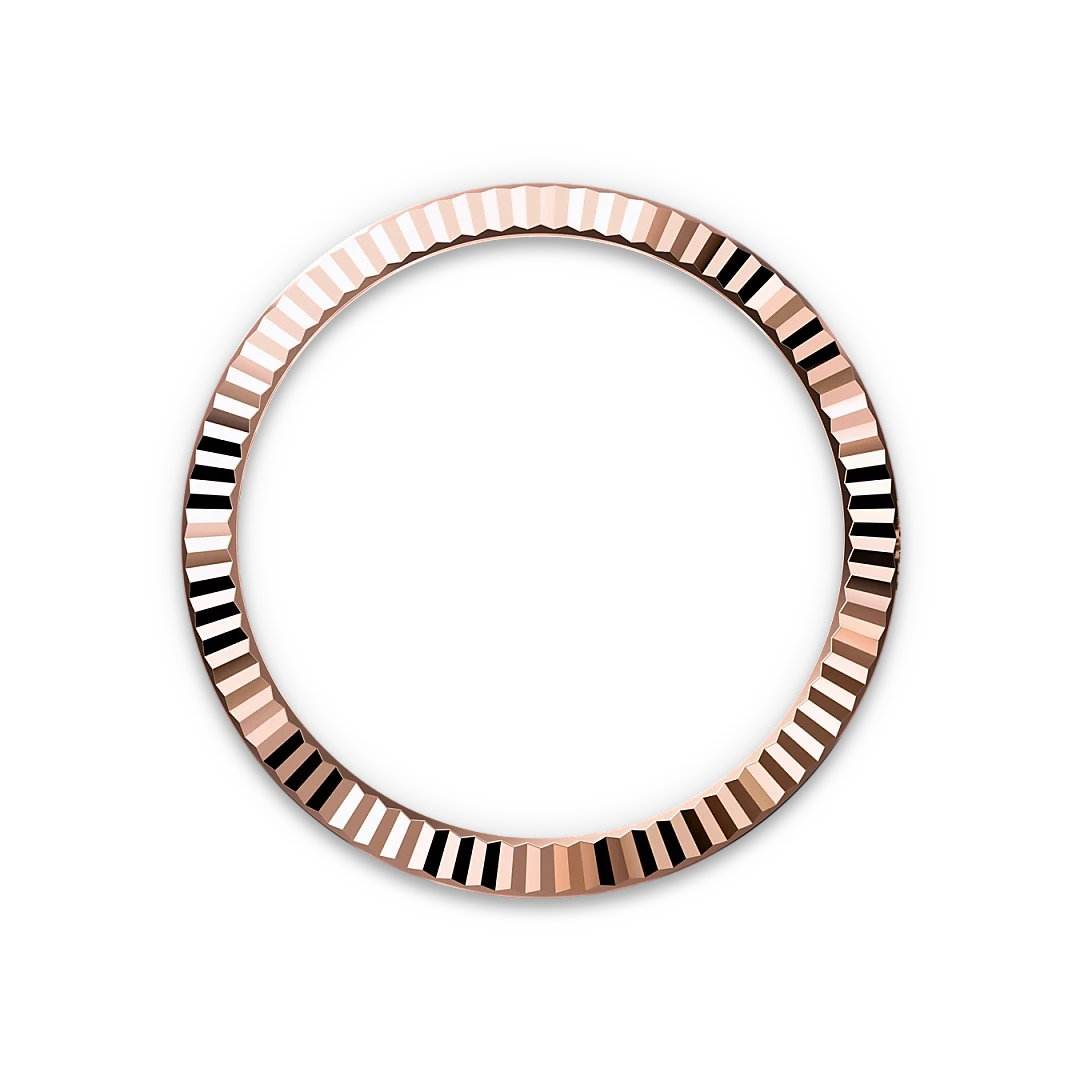 Rolex Fluted Bezel-Everose Rolesor-M126331-0007