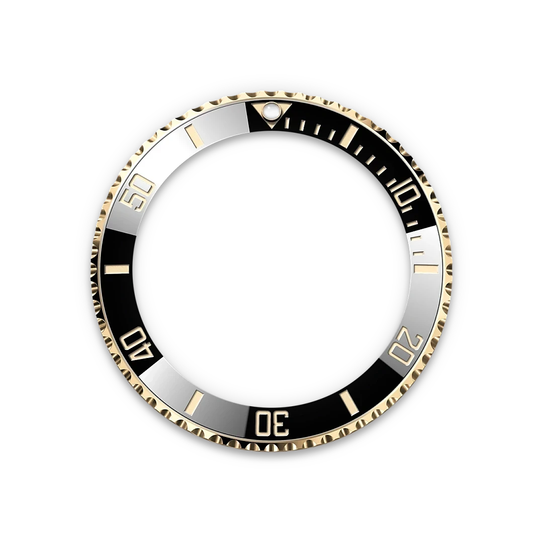 Rolex Unidirectional Rotatable Bezel-Yellow Rolesor-M126613Ln-0002