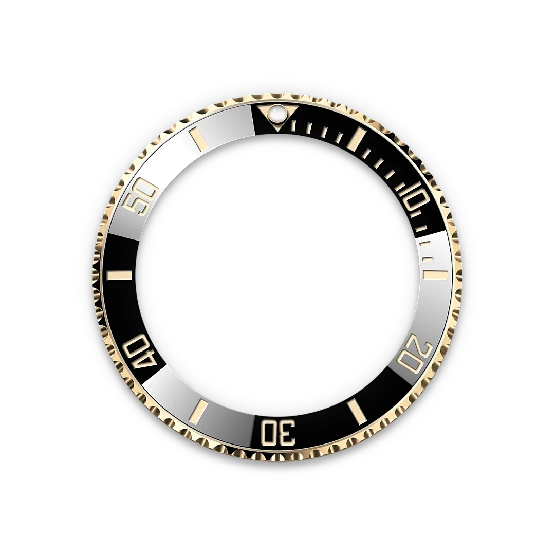 Rolex Unidirectional Rotatable Bezel-Yellow Gold-M126618Ln-0002