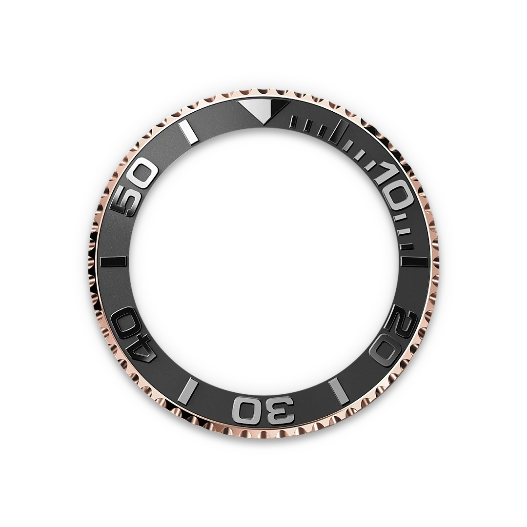 Rolex Bidirectional Rotatable Bezel-Everose Gold-M126655-0002