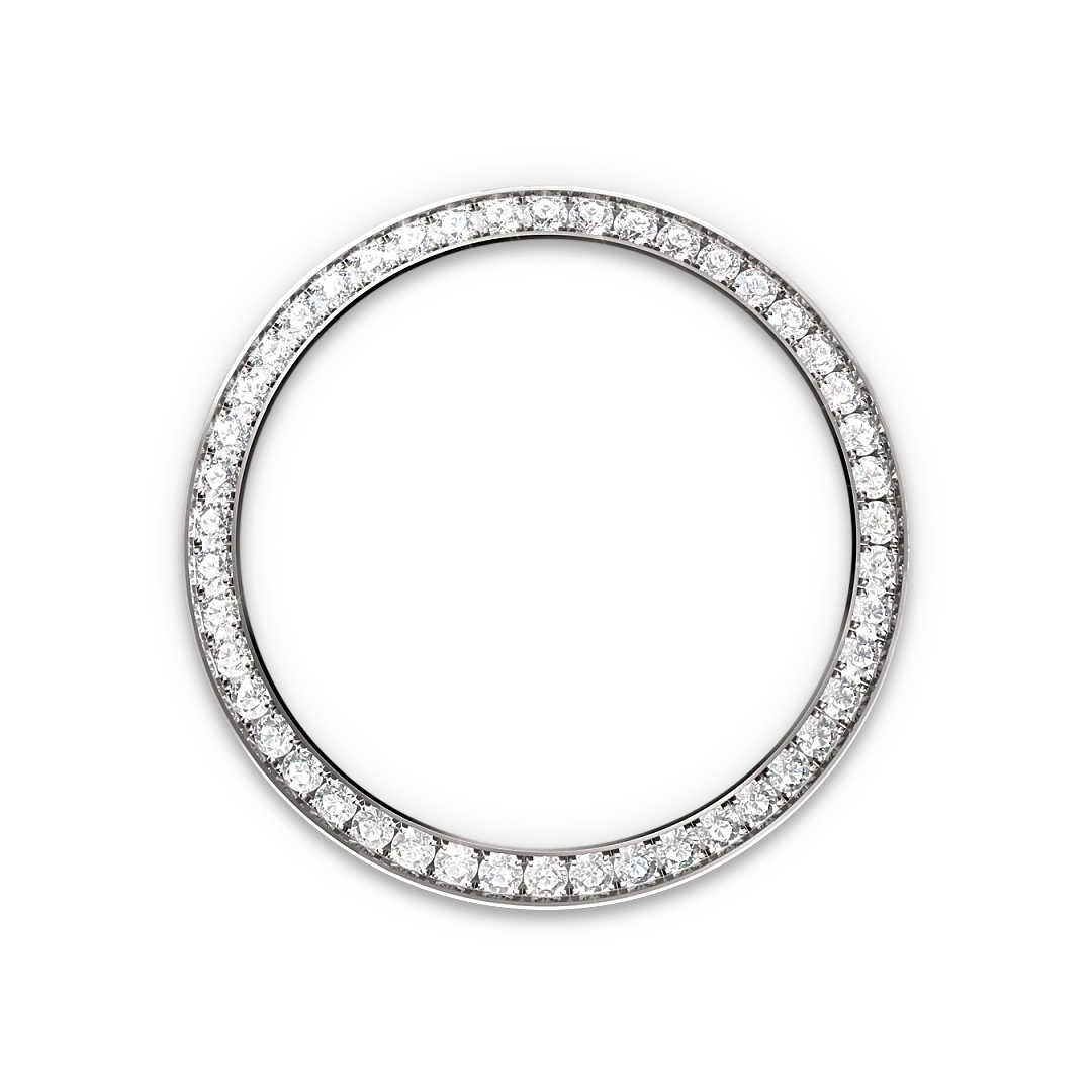 rolex Datejust in White Rolesor - combination of Oystersteel and white gold, M278384RBR-0036 - Henne Jewelers