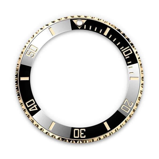 Rolex Unidirectional Rotatable Bezel-Yellow Gold-M126618Ln-0002
