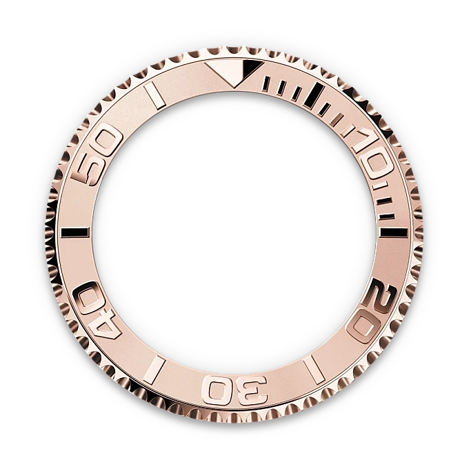 Rolex Bidirectional Rotatable Bezel-Everose Rolesor-M268621-0003