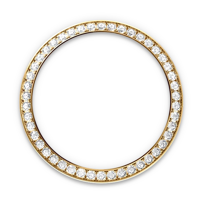 rolex Datejust in 18 ct yellow gold, M278288RBR-0006 - Henne Jewelers