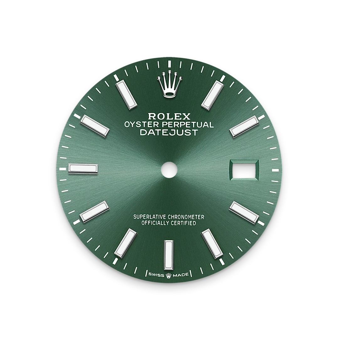 Rolex Mint Green Dial-White Rolesor-M126234-0051