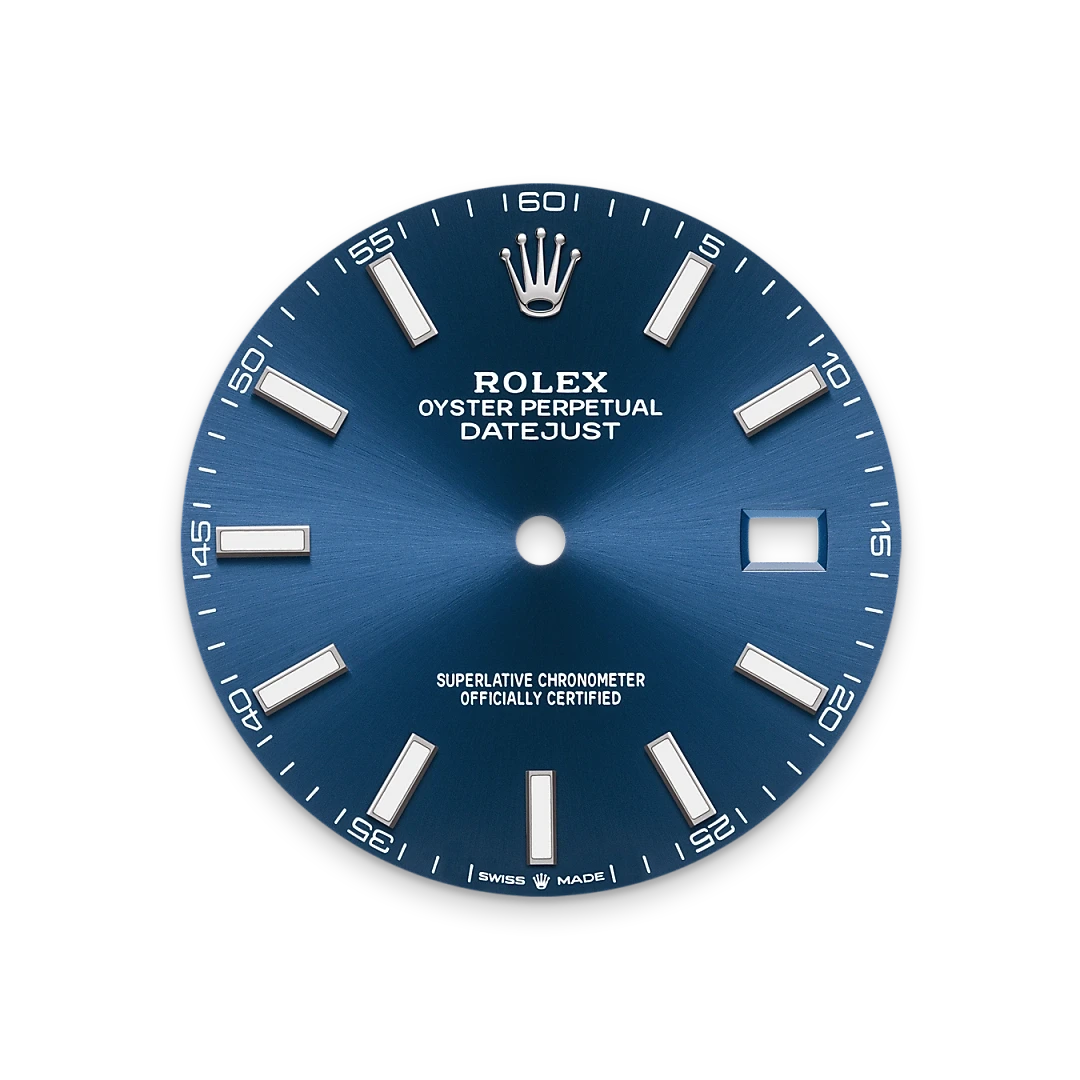 rolex Datejust in White Rolesor - combination of Oystersteel and white gold, M126334-0002 - Henne Jewelers