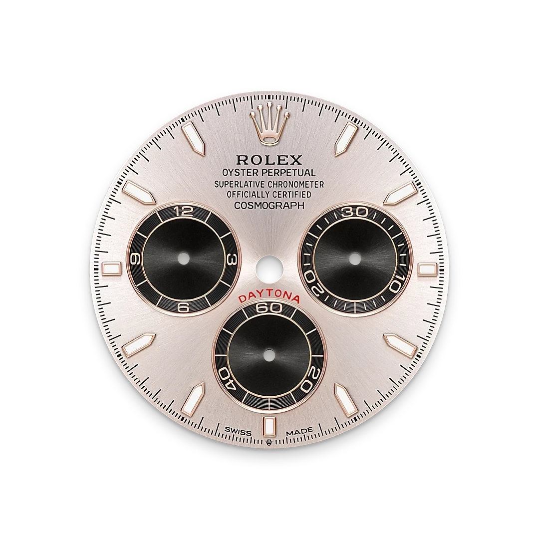 Rolex Sundust And Bright Black Dial-Everose Gold-M126515Ln-0006