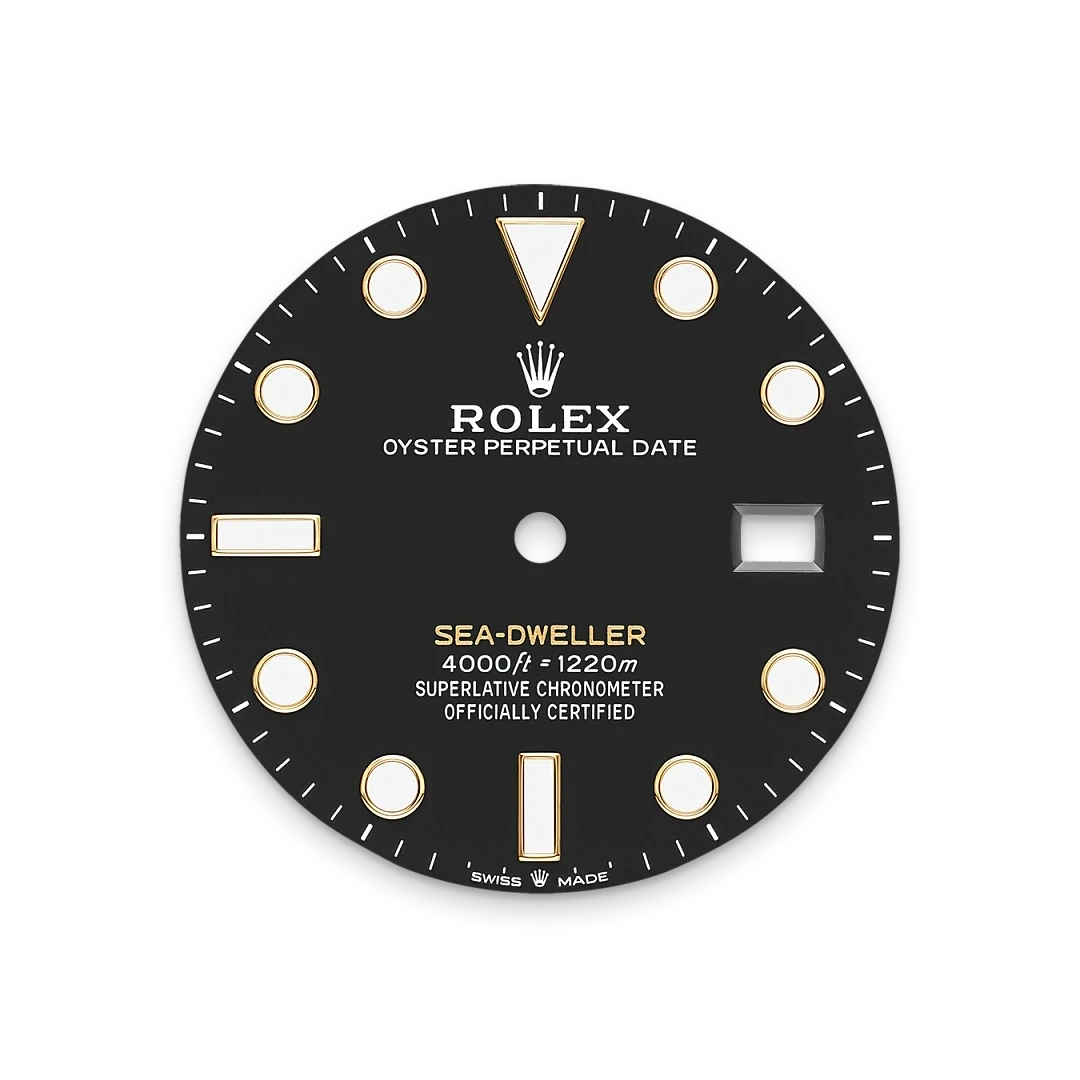 Rolex Black Dial-Yellow Rolesor-M126603-0001