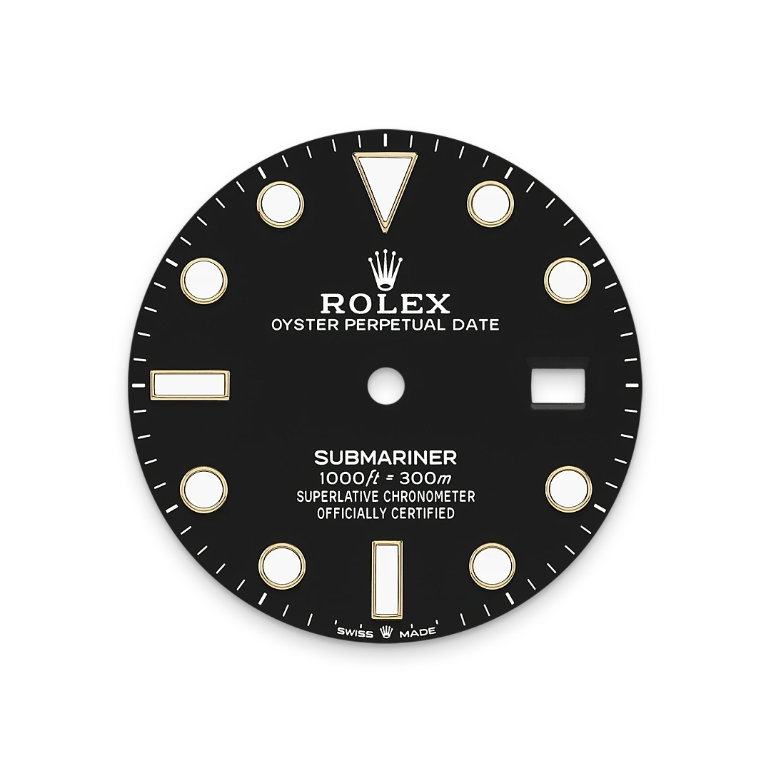 Rolex Black Dial-Yellow Rolesor-M126613Ln-0002