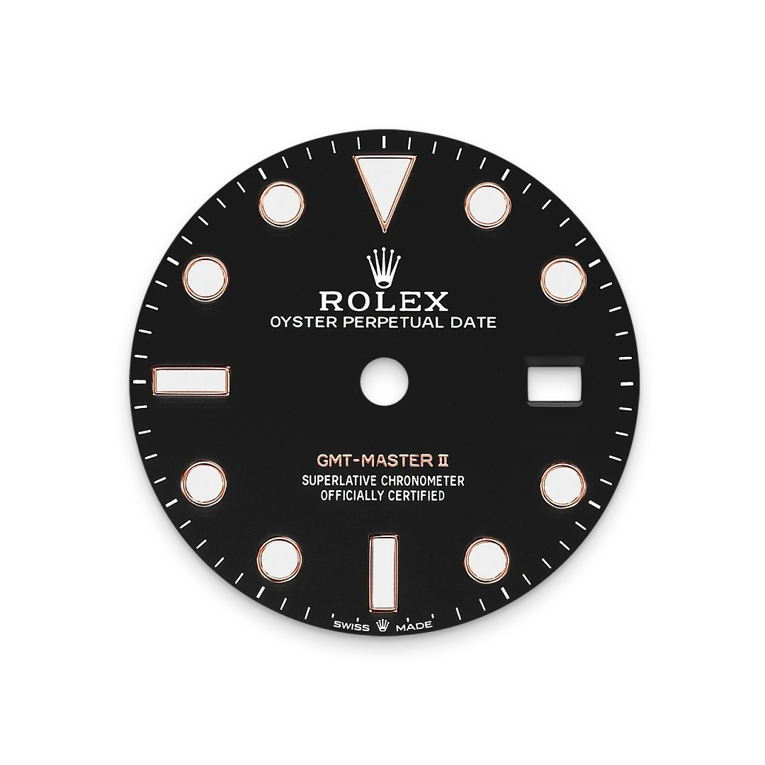 Rolex Black Dial-Everose Rolesor-M126711Chnr-0002