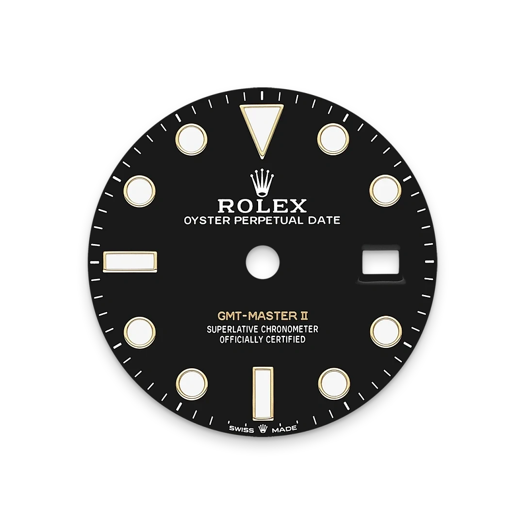 Rolex Black Dial-Yellow Rolesor-M126713Grnr-0001